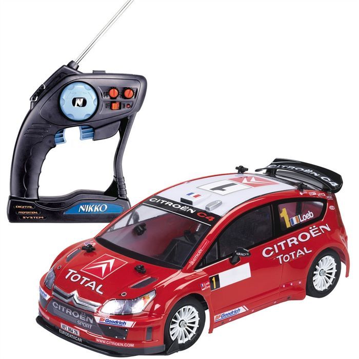 Nikko Citroën DS3 WRC 2011 Radiocommandée – POUR PIÈCES (ne Fonctionne Pas)