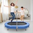 Trampoline Fitness pour Adulte et Enfant avec Poignée Réglable Maximale 100 Kg pour Une Utilisation en Extérieur et en Intérieur-0