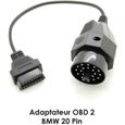 Adaptateur BMW 20 pins - OBD2-0