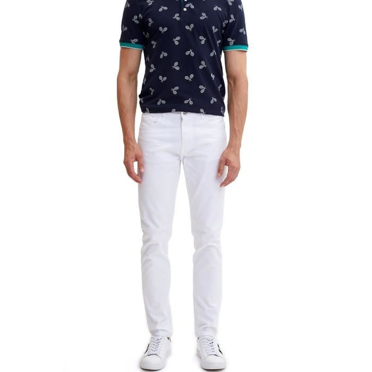 pantalon homme blanc
