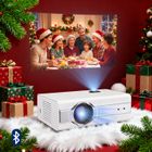 KILISKY Vidéoprojecteur - 1080P - WiFi 5G - Bluetooth 5.1 - 80000 heures de lampe LED