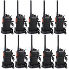 Retevis RT24 Plus Talkie Walkie, Longue portée,PMR446,16 Canaux,Radio Bidirectionnelle Rechargeable,Oreillette Professionnel(10