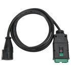 Câble de diagnostic OBD2 - TBEST - Adaptateur USB - Compatible Peugeot Citroën - Flexible et durable