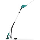 VONROC Taille-haie télescopique 20V - Lame inclinable - Perche extensible (200-260 cm) – 1 batterie 2.0ah et chargeur inclus