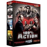 DVD Coffret 100% action : the expendables ; dom...
