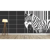 ZEBRE POSTER XL STYLE STRIPES RAYURES Giant Poster Home Deco Salon 252cmX150
