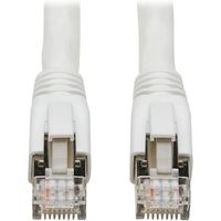 Eaton Câble réseau Sans-Accroc Cat8,Câble Patch Réseau Certifié 25G/40G,22 AWG S/FTP,PoE,3 m,Blanc