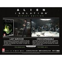 Alien Isolation Edition Ripley Xbox One Edition Française 100%