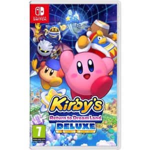 JEU NINTENDO SWITCH Kirby's Return to Dream Land Deluxe • Jeu Nintendo Switch