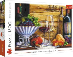 PUZZLE Puzzle, dans Le vignoble, 1500 Pièces, Qualité Pre