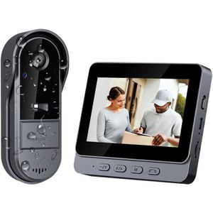 Sonnette vidéo étanche AOSU V8E 2K QHD SE avec vue tête aux pieds 170 Sonnette vidéo étanche AOSU V8E 2K QHD SE avec vue tête aux pieds 170