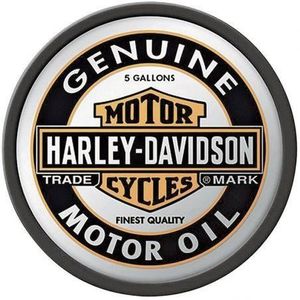 ACCESSOIRE CASQUE Stickers Harley Davidson Genuine blanc