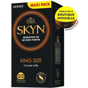 PRÉSERVATIF SKYN KING SIZE - 20 préservatifs Grande Taille