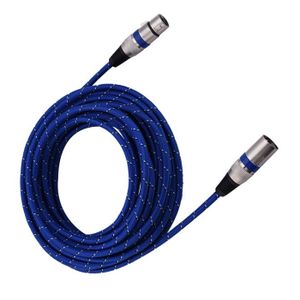 Câble EDENWOOD XLR 10 mètres Mâle / Femelle - Electro Dépôt