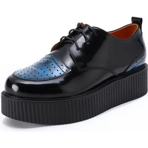 Femme Haut Plateforme Creepers Chaussures Femme Haut Top Baskets Taille 5 6 7 8 9 10 11