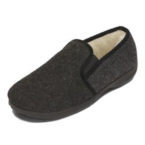 Pantoufle semelle feutre homme cheap