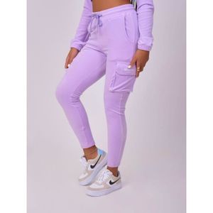 SURVÊTEMENT Pantalon de jogging en velours - PROJECT X PARIS - Femme - Violet/Mauve - Fitness Indoor