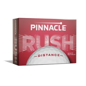 BALLE DE GOLF Pinnacle - Rush Distance - Blanche 