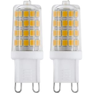 AMPOULE - LED Set d'ampoules à broche LED G9, lampe crayon, 3 W 