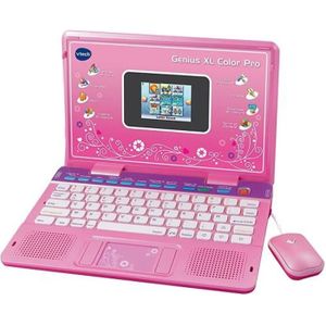 ORDINATEUR ENFANT VTECH Genius XL Color Pro Bilingue Rose ORDINATEUR ENFANT VTECH Genius XL Color Pro Bilingue Rose