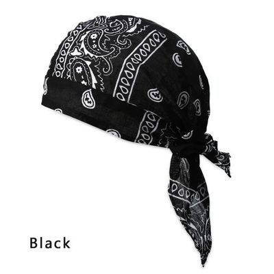 FUIPVGI Lot De 4 Bandanas à Motif Cachemire Double Face Avec Os Croisés Et Carte à Jouer De Pirate, Bandana, Foulard, Foulard, Pour Moto, Pour Fêtes Sur Le Thème Des Pirates Et