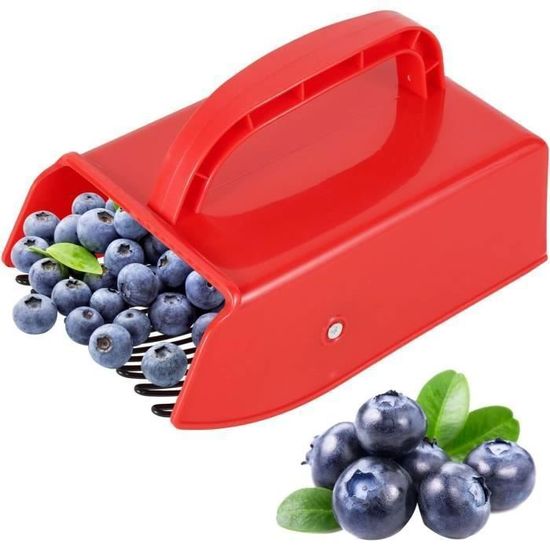 Ramasseur De Baies Ergonomique Avec Poignée - Cueilleur Myrtilles, Mûres Et Fruits Des Bois En Polypropylène