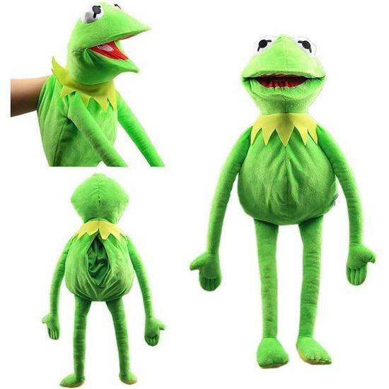 Peluche Kermit the Frog la grenouille FONGWAN Marionnette Poupée - 24 pouces - Animal en peluche - Achat & prix