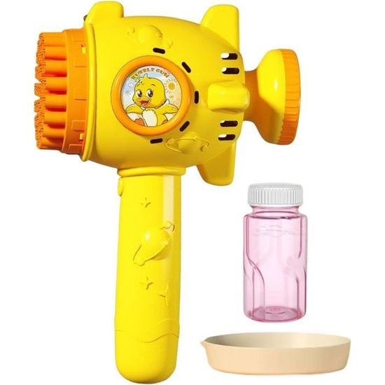 VATOS Lot De 3 Baguettes à Bulles Automatiques Lumineuses Et Musicales - Pistolets à Bulles Enfants