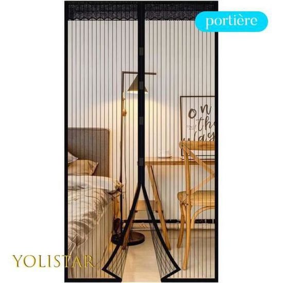 Rideau Moustiquaire Magnétique 145 X 230 Cm Anti-Moustiques