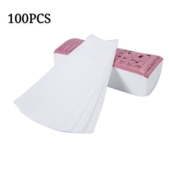 500 Bandes De Cire En Papier Deluxe Beauty Image - Lot 5x100 Bandes Épilation Professionnelle