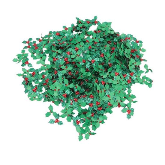 Houx Artificiel Baies De Les Avec Feuilles Guirlande Noël De Baie Christmas Decorations