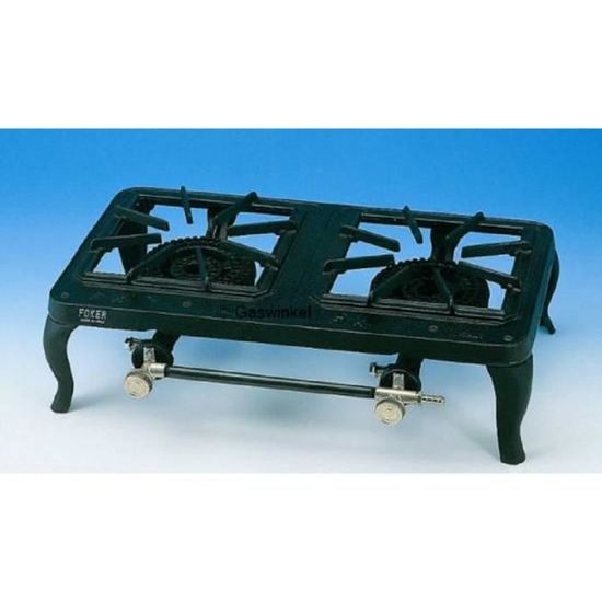 Réchaud gaz en fonte 2 feux Cdiscount Electroménager