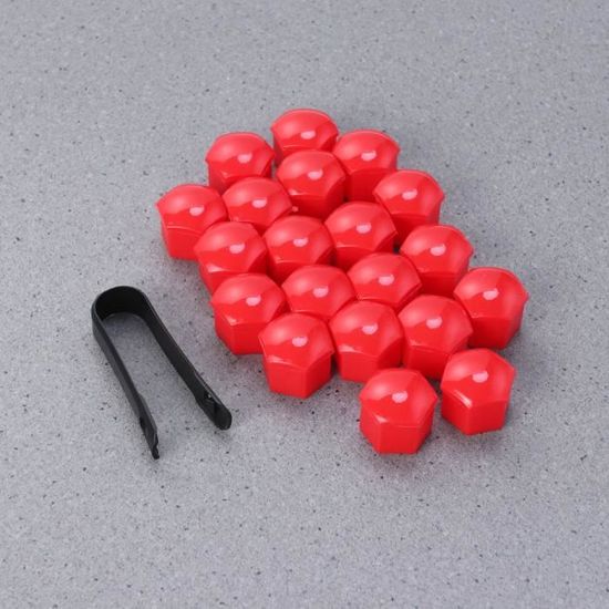 21 En 1 écrou De Roue Hexagonal Couvre-vis Boulons Couvre Vis Protecteurs 21mm Avec Des Clips