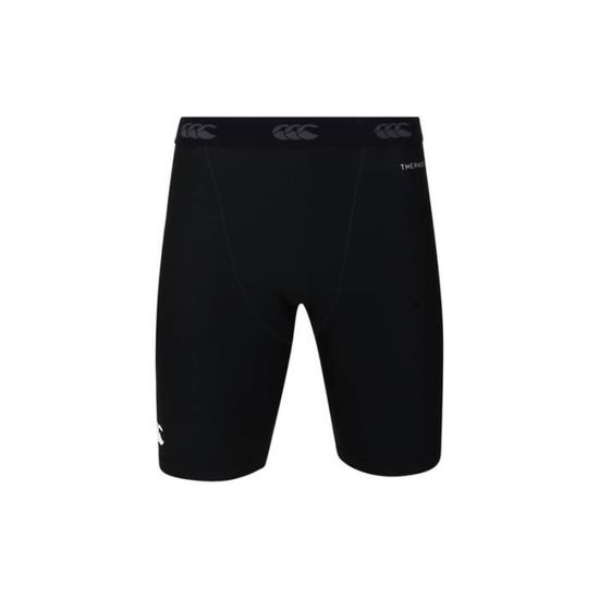 Short de Compression - Canterbury - Baselayer Cold Thermoreg - Homme - Rugby - Noir