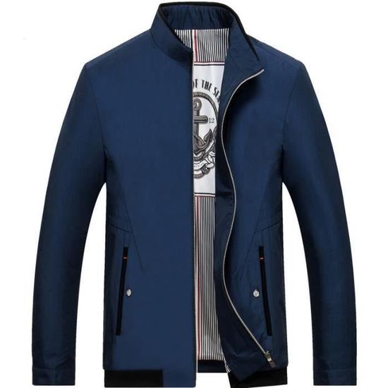 Veste Légère Homme D’été – Coupe Ajustée, Unie, Idéale Pour Le Sport Ou Un Style Décontracté élégant