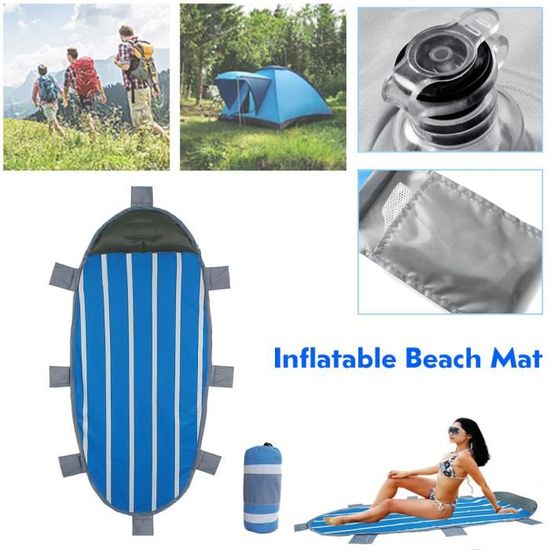 Tapis gonflable 1 personne : Tentes et campings