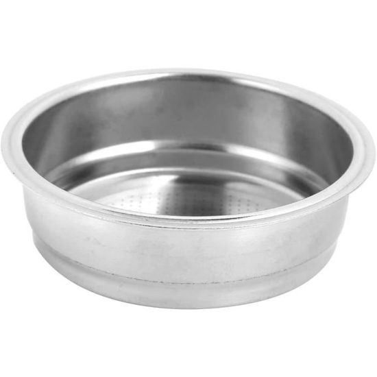 Panier Filtre Café Réutilisable En Inox 51mm - 1 Et 2 Tasses - Compatible Machine à Expresso - Filtre Fin Pour Café Riche Et Lisse