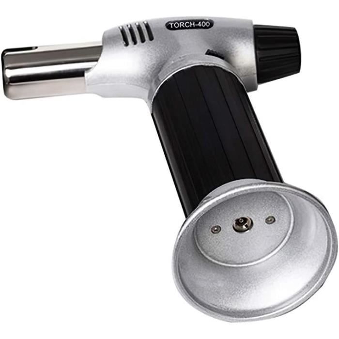 Chalumeau De Cuisine Rechargeable Au Butane - TRAHOO - B[m518] - Flamme