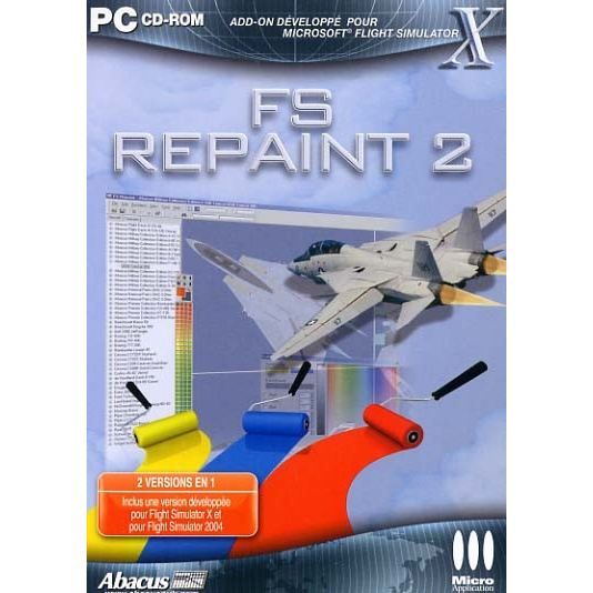 Add On Pour Fs X Fs Repaint 2 Version Boîte 1 Utilisateur Cd Win Pc - vue 3