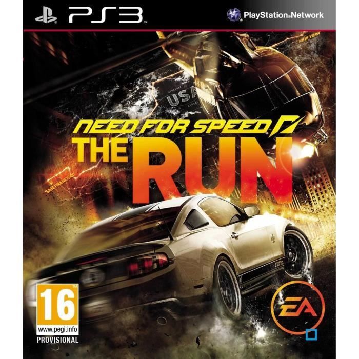 Electronic Arts Nfs The Run / Jeu Console PS3