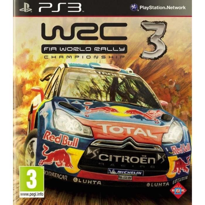 WRC 3 FIA World Rally Championship Jeu PS3