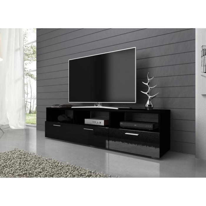 Meuble Tv Armoire Tele Table Television Suspendu Fay E Com 100 Cm Blanc Meubles Audio Video