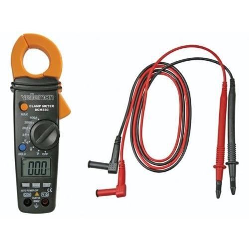 PINCE AMPÈREMÉTRIQUE - CAT III 300 V / CAT II 500 V - AVEC FONCTION DATA-HOLD
