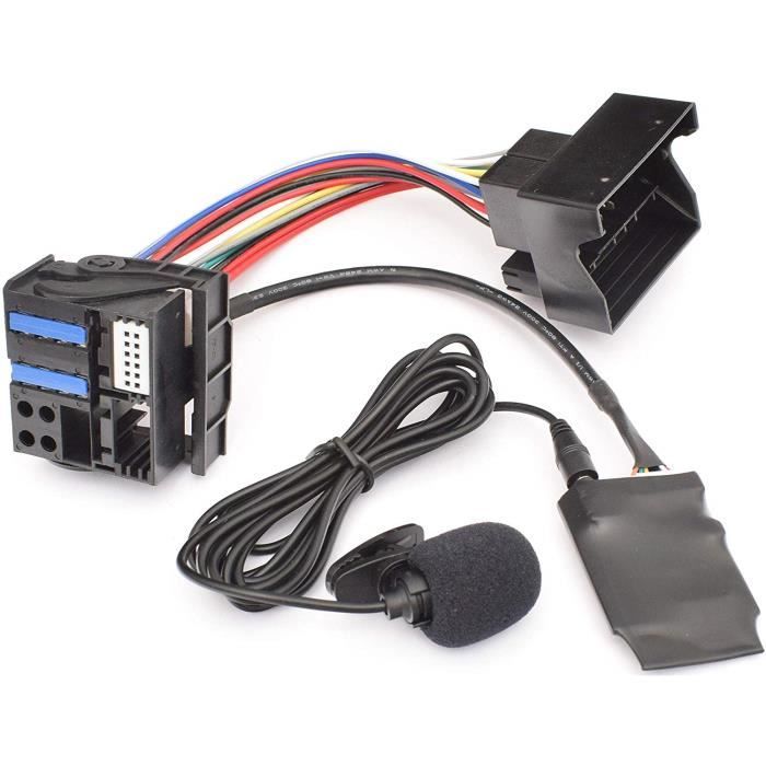 Kit Mains-Libres Bluetooth pour BMW E39 E53 X5 Z4 E83 X3 Broches 40 Broches Quadlock New Generation Radio 2140