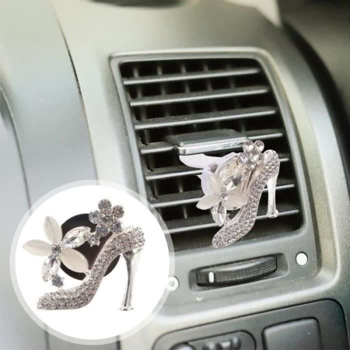 1 PC de Voiture Évent ARÔME DIFFUSIEUR PARURE FÉMININE desodorisant auto - parfum auto confort conducteur passager
