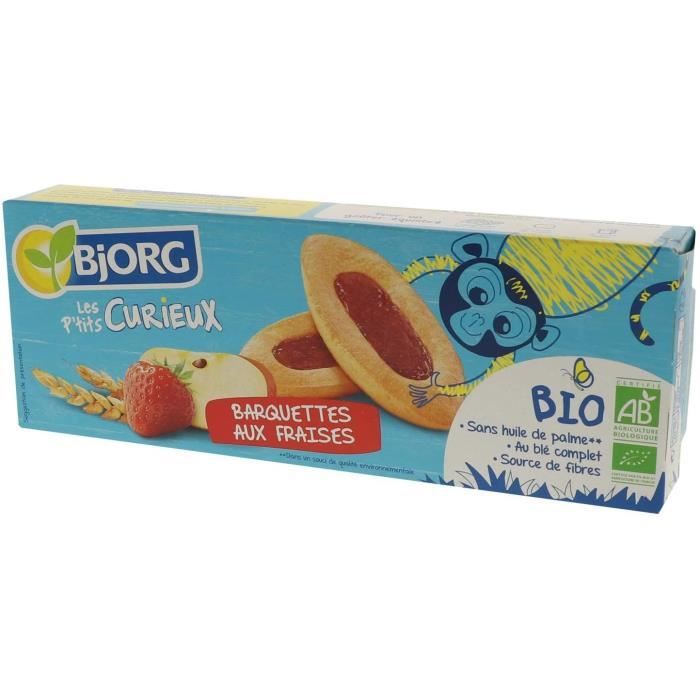 BJORG Barquette fraise kid - 120g