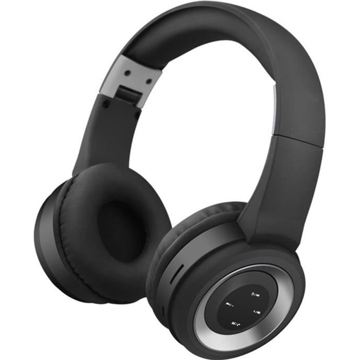 BORLAI® Headset Micro Ecouteur , TR905 Casque Gaming Casque Gamer avec Micro Anti Bruit Stéréo pour ordinateur portable Noir Argent