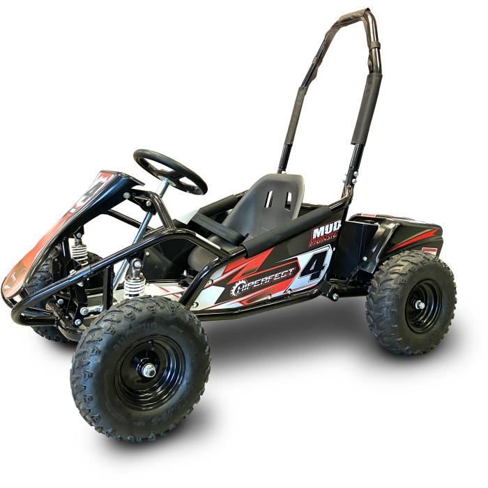 Kart cross électrique 1000W 48V 12Ah Noir