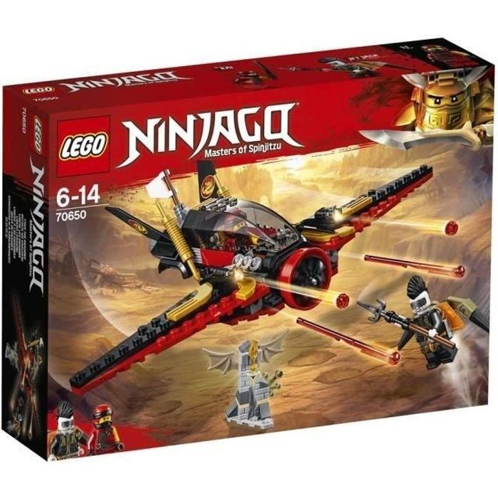 LEGO® NINJAGO® 70650 La Poursuite Dans Les Airs - Jeu de Construction