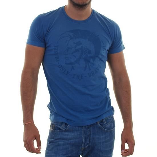 Diesel - T-shirt ACHEL Bleu